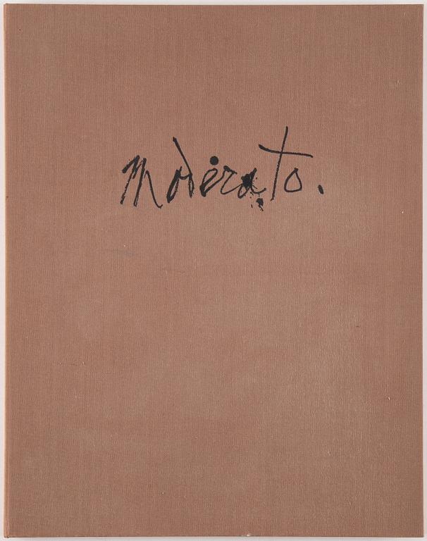 James Coignard, mapp med tre carborundum etsningar, 1981, signerade 72/75.