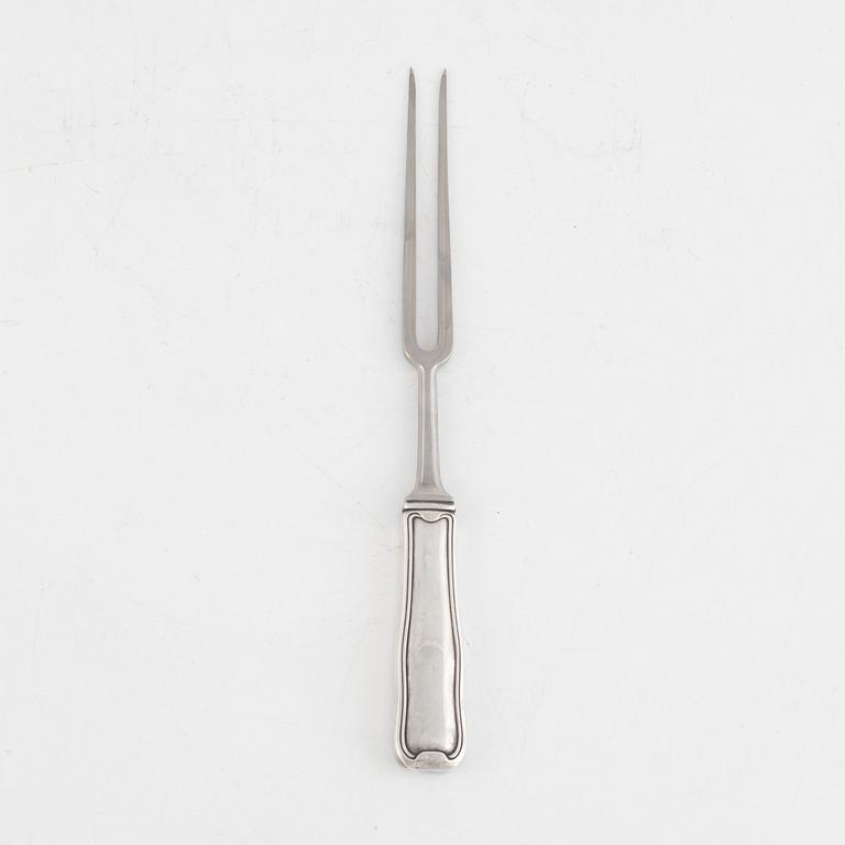 Georg Jensen, tranchergaffel, sterlingsilver, Gammal Dansk/Old Danish, Danmark.