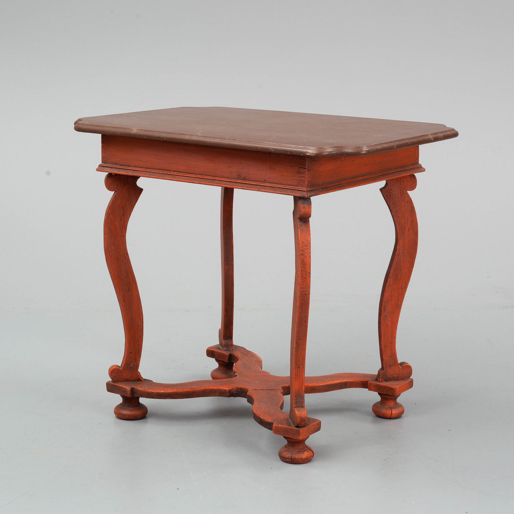 An 18th century table.