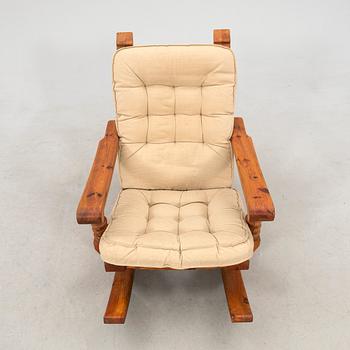 Collden, rocking chair, likely model "Tälja", Sweden 1960s.