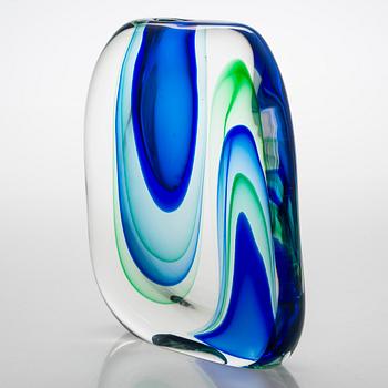 Gino Onesto, an art glass object, signed Gino Onesto Murano 2003.