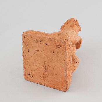 An earthenware sculpture by Axel Andersson, signed AXA and dated -49.