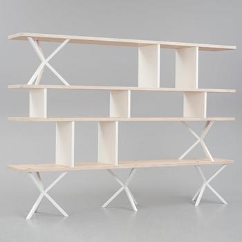 Per Söderberg, bokhylla, specialbeställd "NEB Shelving System", No Early Birds.