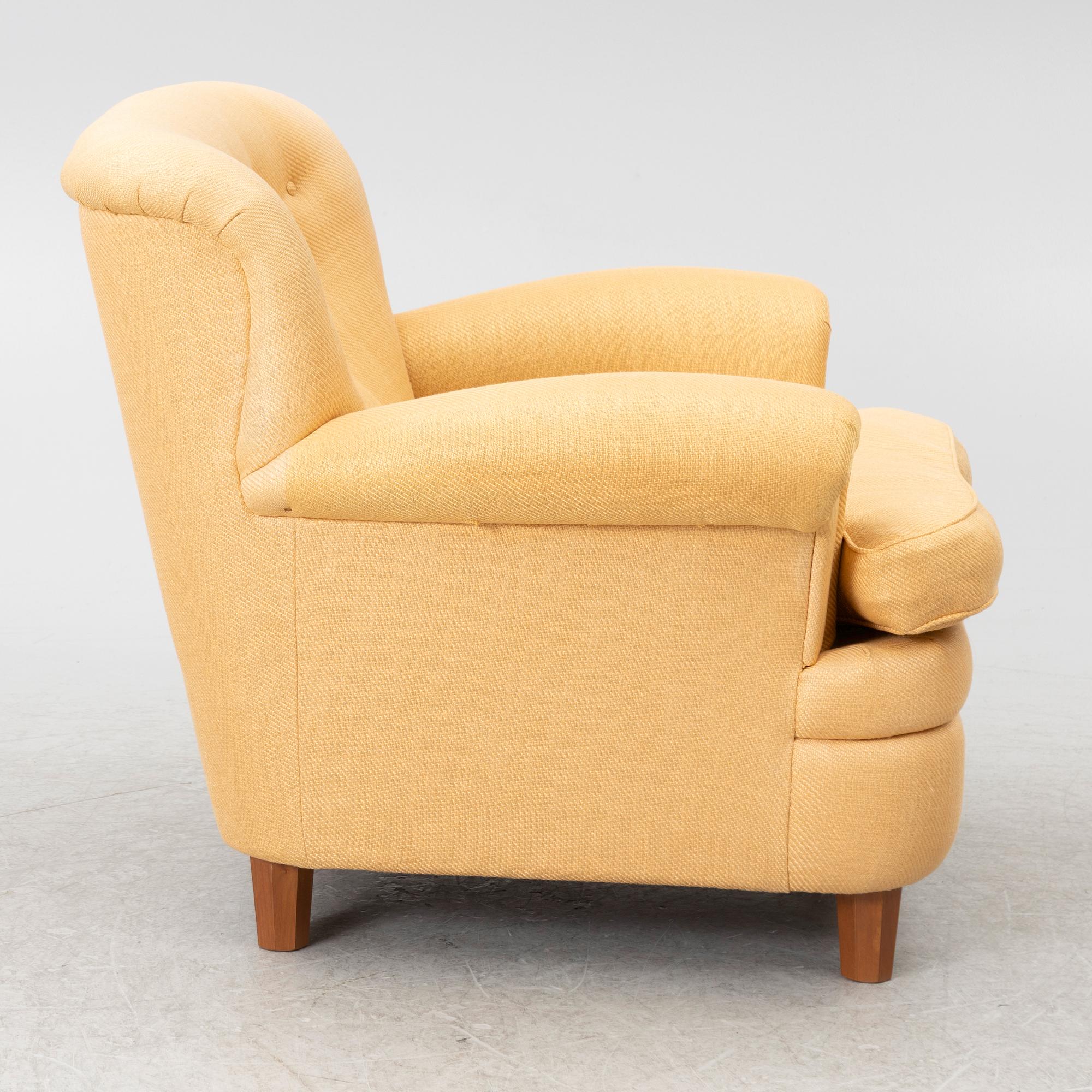 Josef Frank, fåtölj, modell 568, Firma Svenskt Tenn.