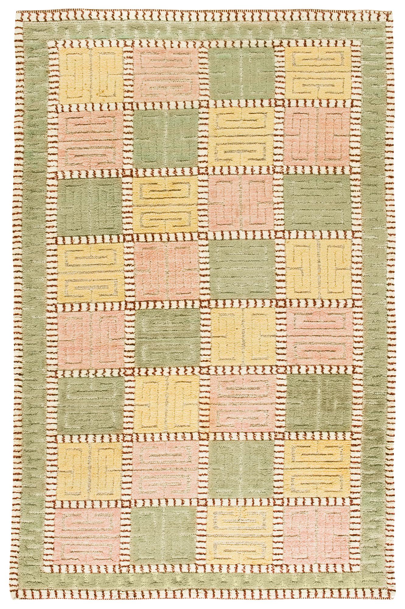 MATTA. "Ursula". Reliefflossa. 266,5 x 166 cm. Signerad AB MMF (AB Märta Måås-Fjetterström).