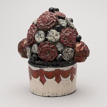 A stoneware sculpture, signed Kaipiainen Arabia.