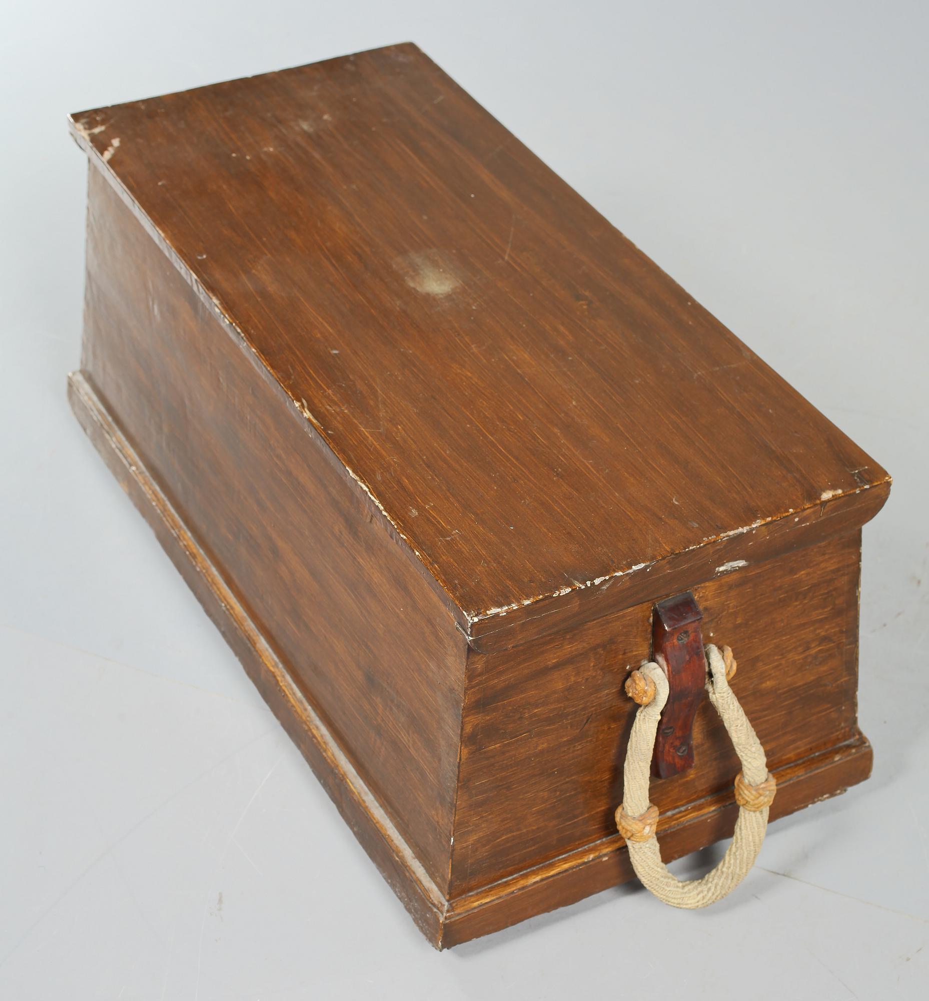 SJÖMANSKISTA, omkring sekelskiftet 1900.