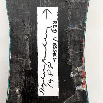 Stephen Buckley,  oil on canvas and board/Sculpture signed and dated 1988.