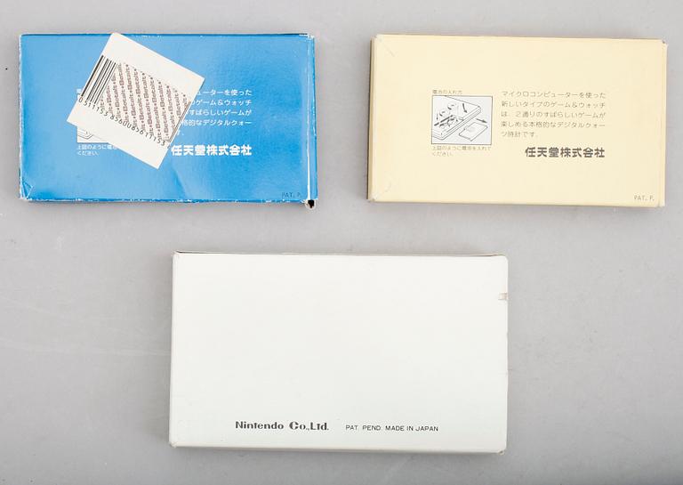 TV-SPEL, 3 st, Nintendo.