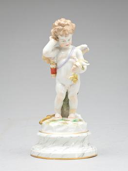FIGURIN, porslin, Meissen, 1800/1900-tal.