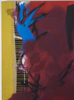 Anette Abrahamsson, signed and dated 1984 verso. Oil on canvas.