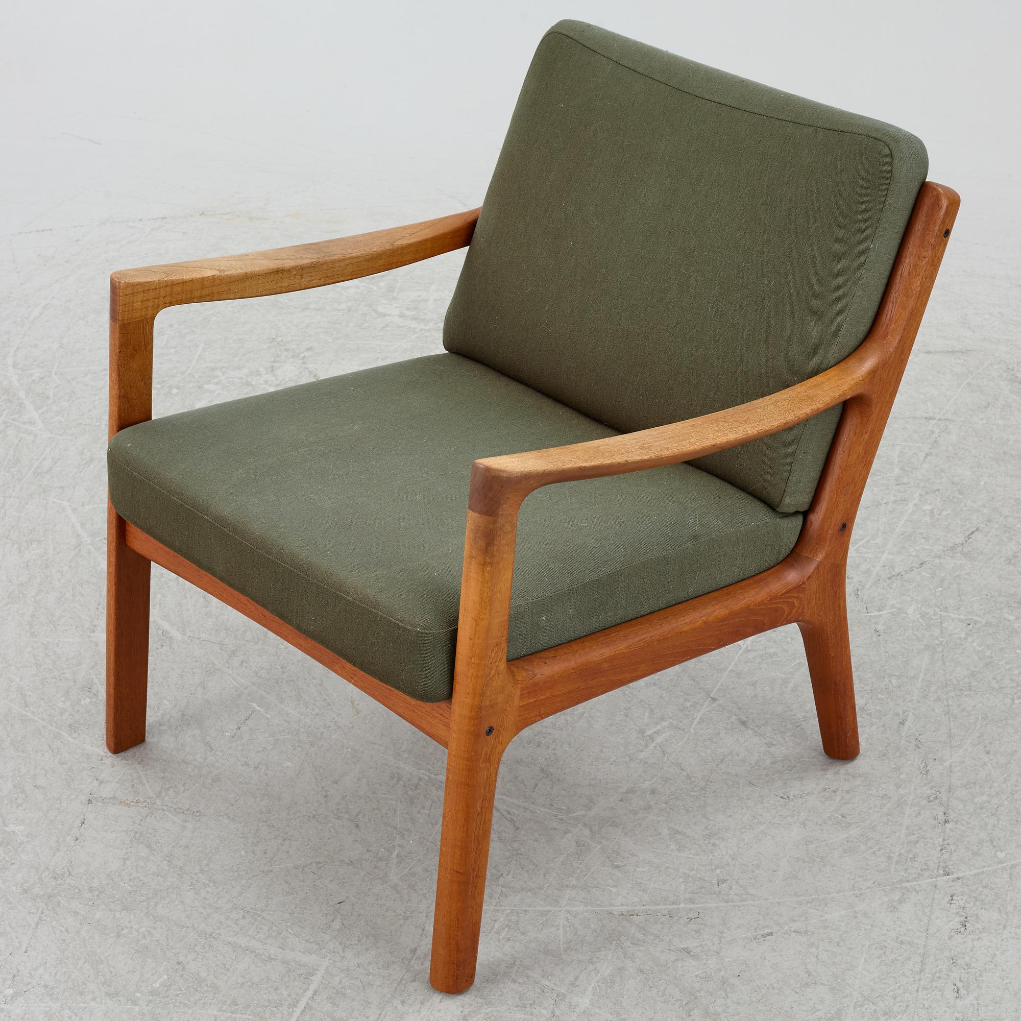 Ole Wanscher, a "Senator" armchair , France & Son, Denmark, 1950s/60s.