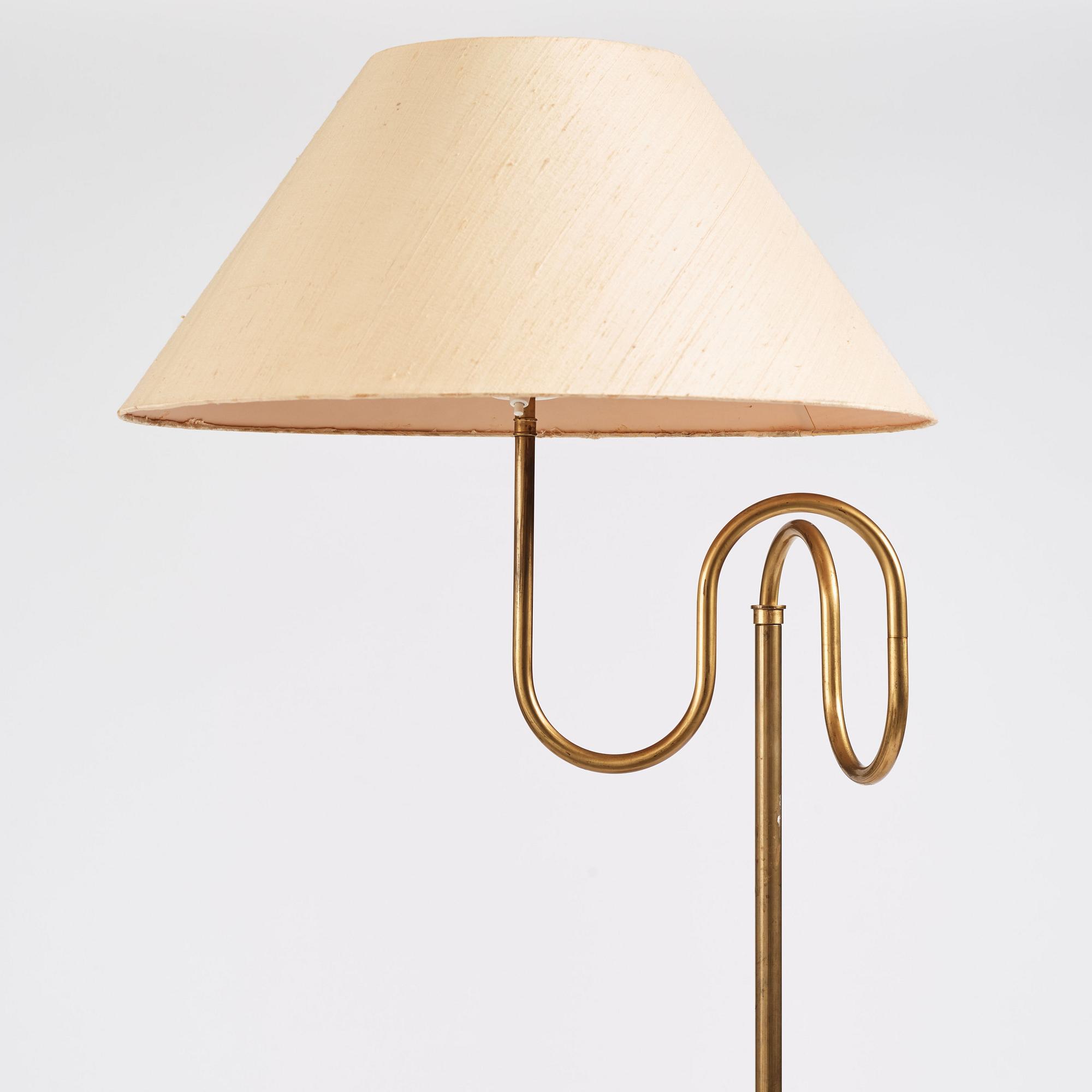 Harald Notini, golvlampa, modell "15335", Arvid Böhlmarks Lampfabrik, 1940-tal.
