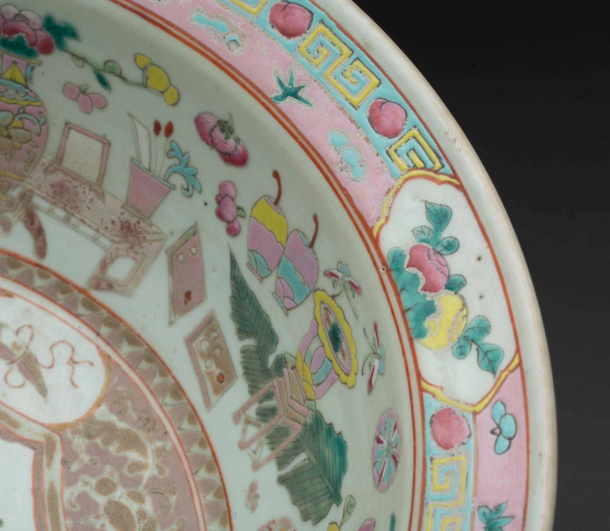 SKÅL, Kina 1800-tal, porslin.