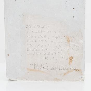 Wäinö Aaltonen, a plaster sculpture, signed.