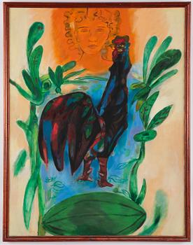 Mariano Rodriguez, Woman and rooster.