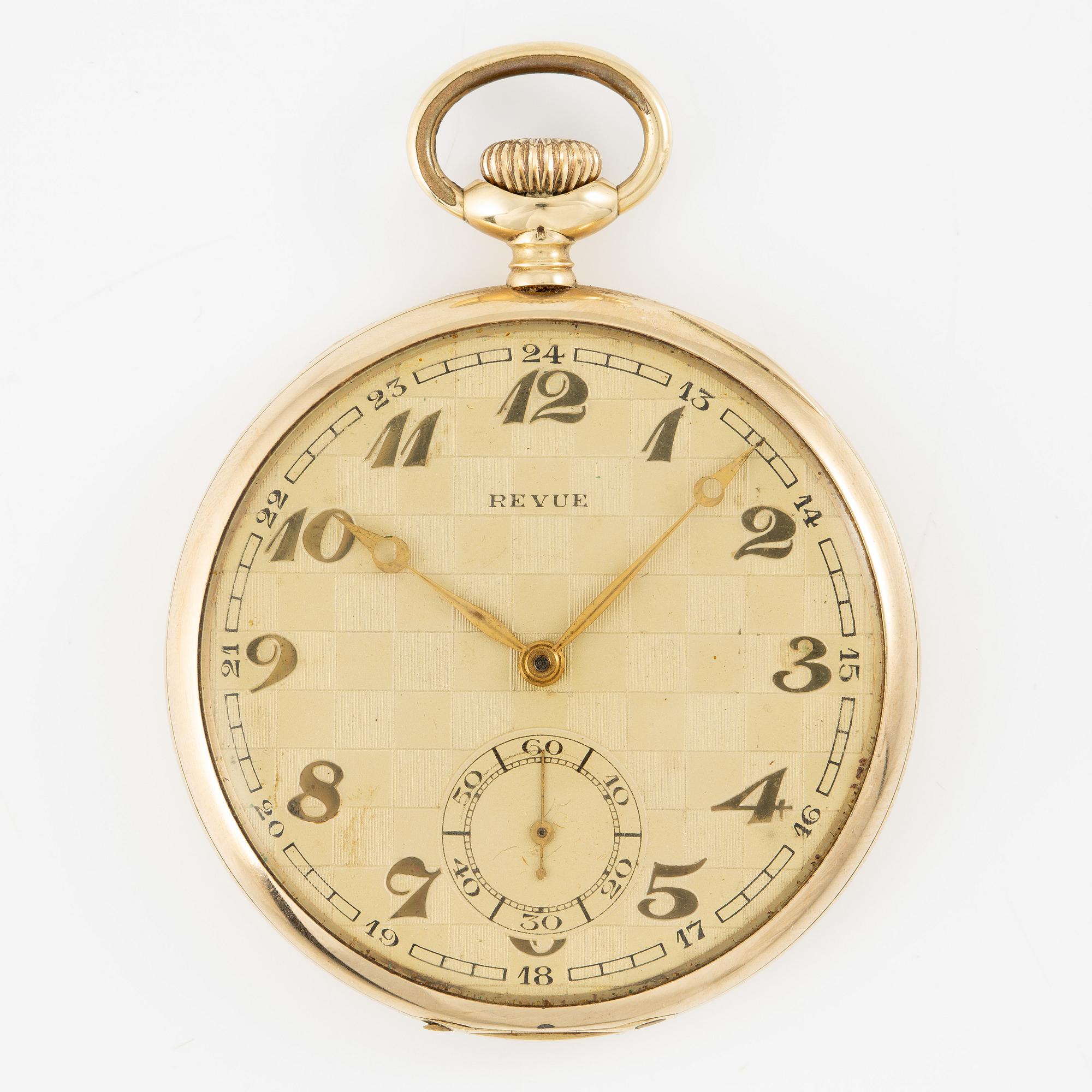 Revue, fickur, 49,5 mm.