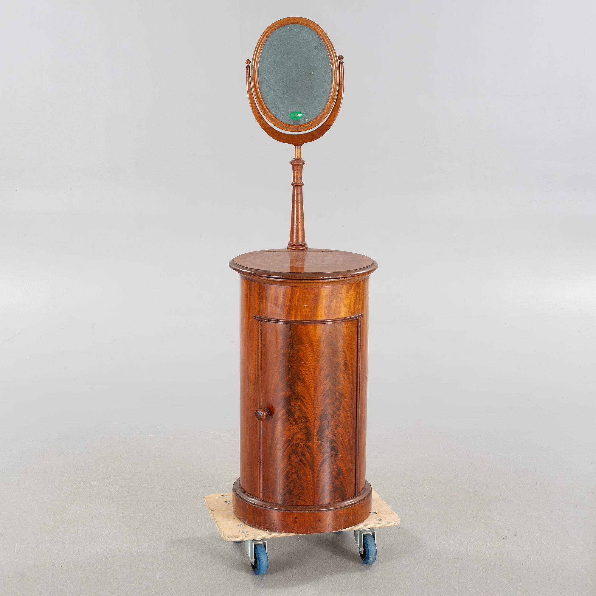 A shave stand from the second half of the 19th century.