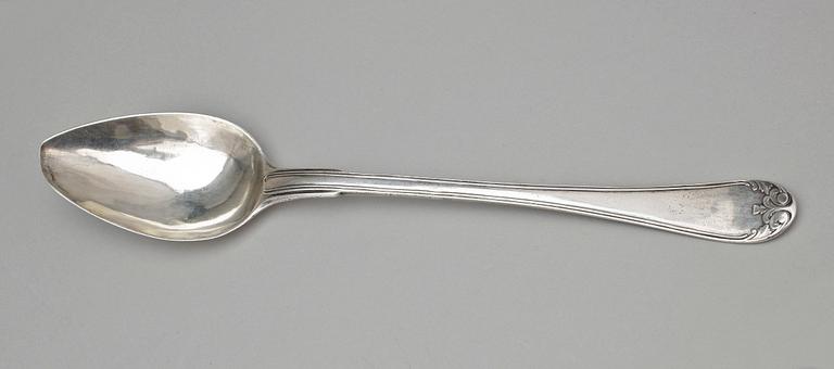 RAGUSKED, silver, Axel Hamnqvist, Åmål, 1800-talets andra hälft. Vikt 106,5g.