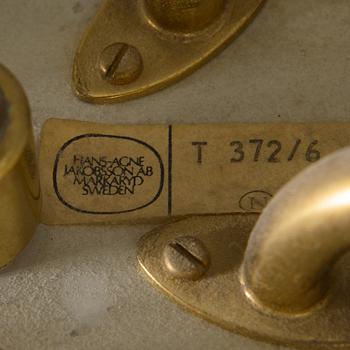 Hans-Agne Jakobsson, A 1960s/70s century ceiling lamp "Patricia" T 716 with 6 light sources, Markaryd, Sweden.