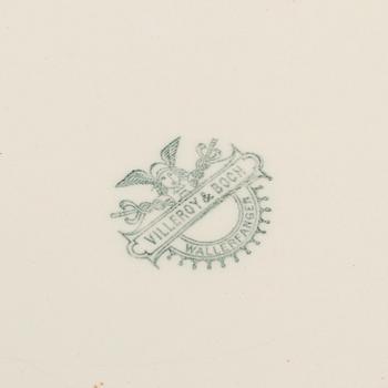 3 pcs of earthenware service from Villeroy & Boch, 20th century.