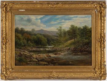 ENGLISH ARTIST, oil on canvas, signed RET 1859.