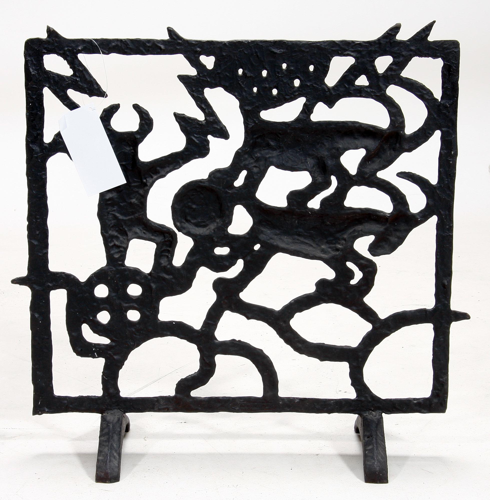 GNISTSKYDD, gjutjärn, Olle Hermansson, Husqvarna, 1960-tal.