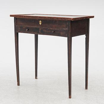 A Gustavian ladies desk, late 18th century.