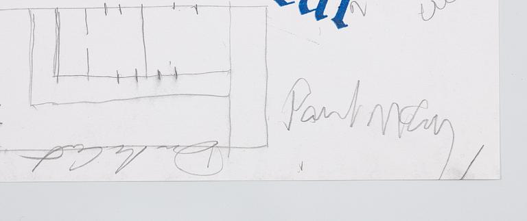 Paul McCarthy, "Coppermeal 1,2,3, 4", fyra litografier.