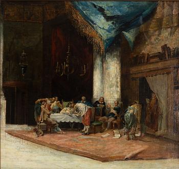 John Laslett Pott, in the manner of, The Signing.