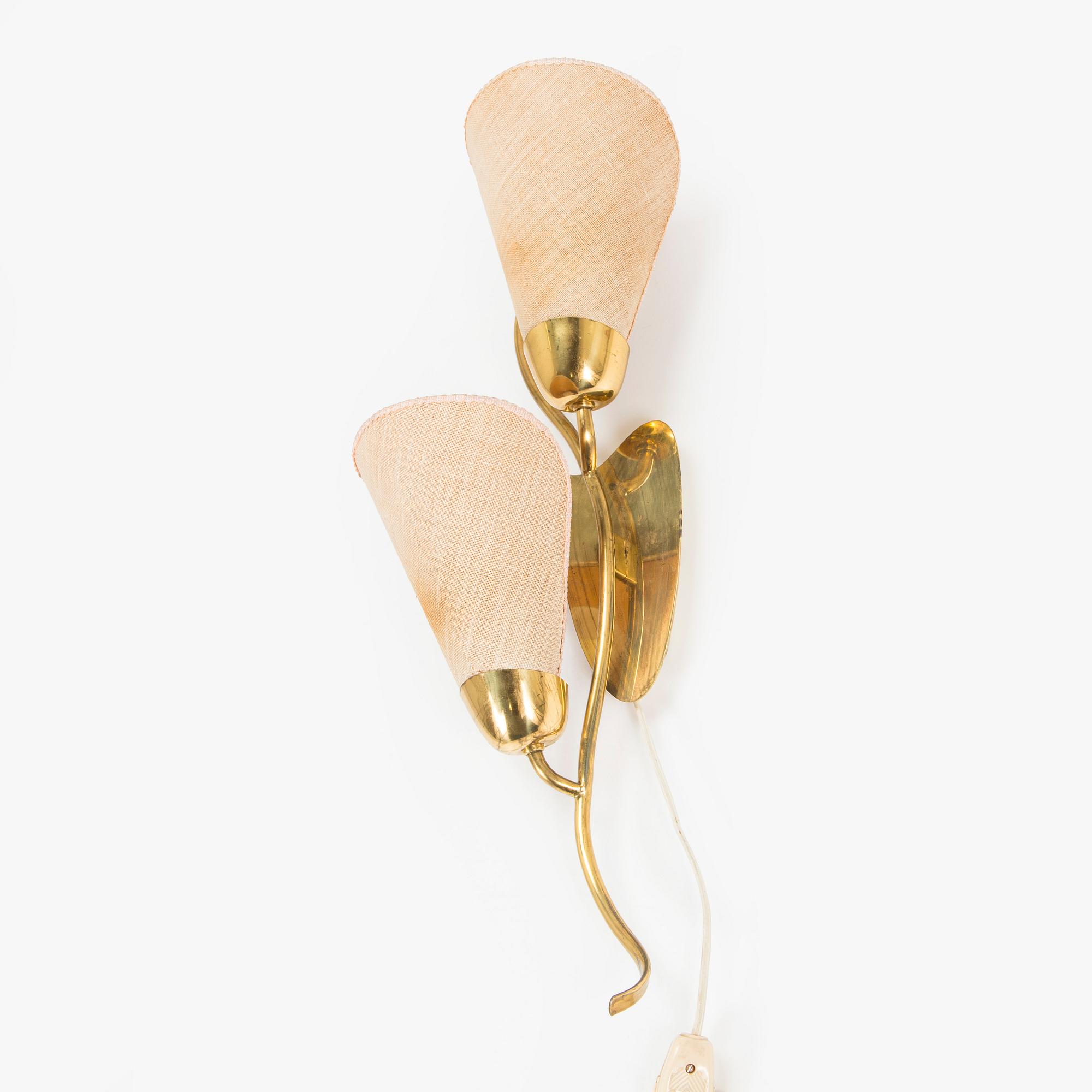 Vägglampa, Valinte 1900-talets mitt.