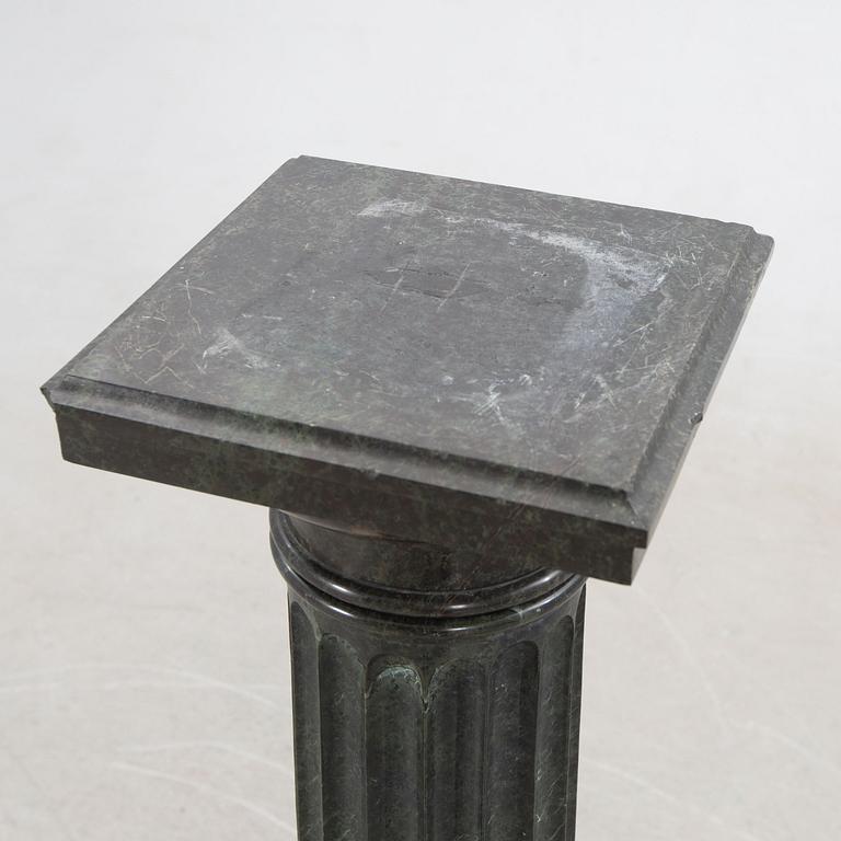 Column, marble, late 19th century.