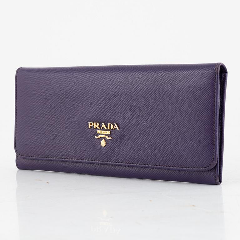 Prada, plånbok.