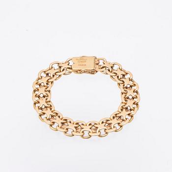 Armband 18k Boliden JA Bruno Guldvaruhuset Ängelholm 1948.