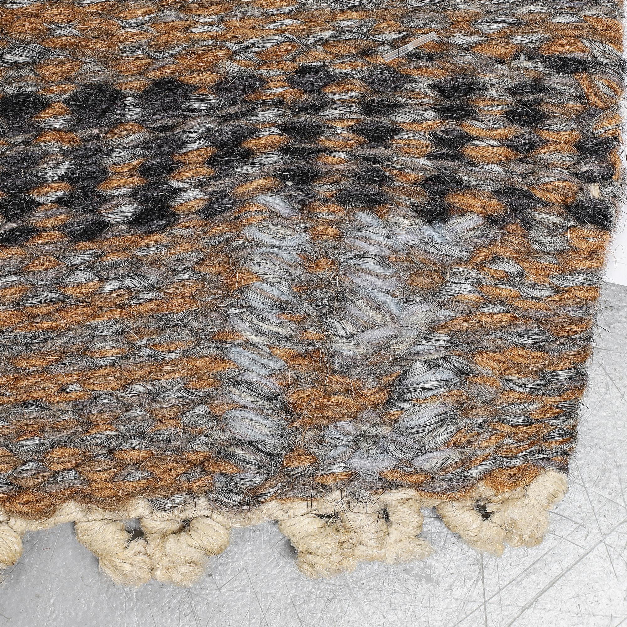 Ingegerd Silow, a carpet, flat weave, ca 272 x 187-191 cm, signed IS, around 1960-1970.