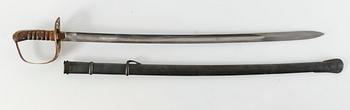SABEL, för underofficer vid kavalleriet, 1800-talets slut.
