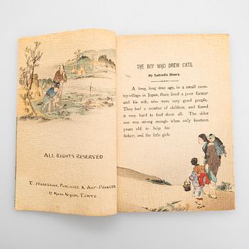 A set of five books of Japanese fairy tales. Rendered in to English By Lafcadio Hearn. T Hasegawa Publisher,