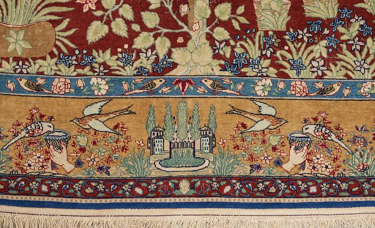 Matta, semiantik orientalisk, ca 225 x 143 cm.