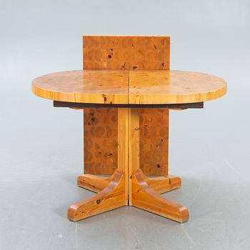 A five pcs Möbelmäster pine 1970s dining group.
