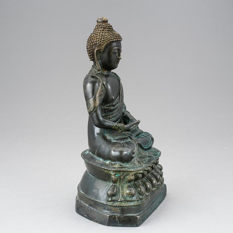 BUDDHA, brons. Kina, 1900-tal.