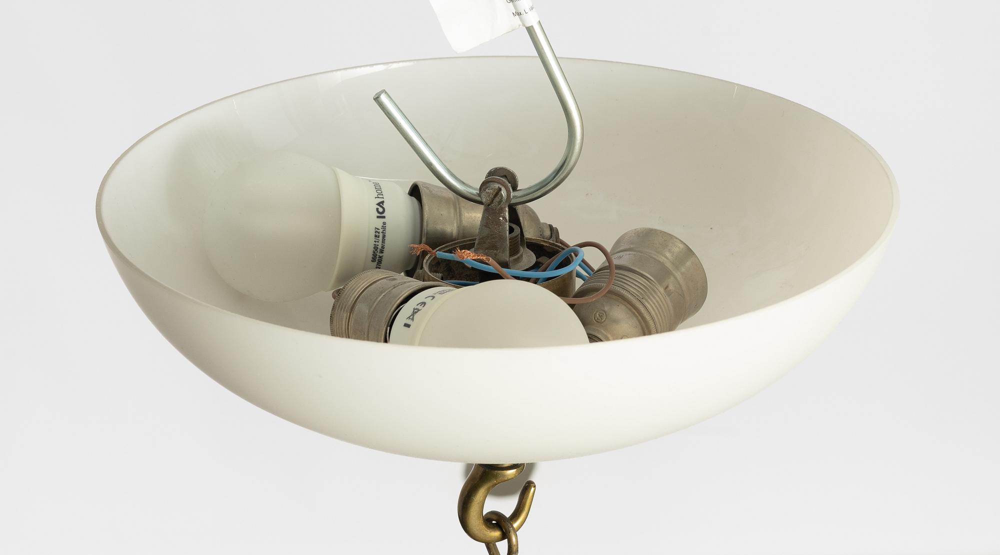 Chandelier, Baroque style, Gusums Bruk.