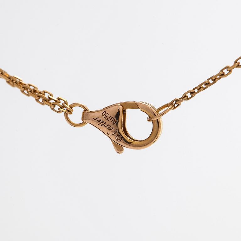 Cartier, an 18K gold 'Trinity' necklace, model mini.