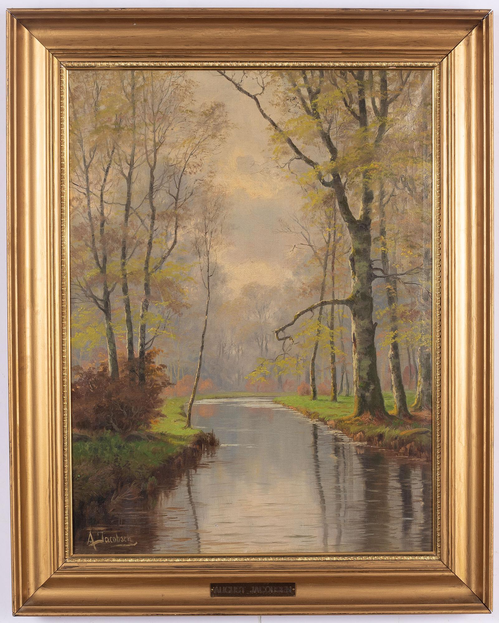 August Jacobsen, River.