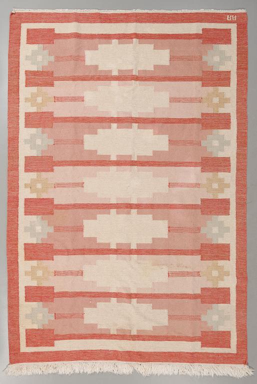 MATTA, rölakan, signerad AA, 1900-talets andra hälft, 280 x 193 cm.