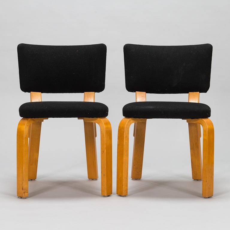 Alvar Aalto, tuoleja, 4 kpl, malli 62,  Aalto Design, Hedemora 1946-1956.
