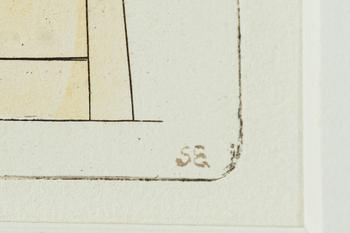 Sten Eklund, "Kullahuset. Ritning." From "Kullahusets hemlighet".