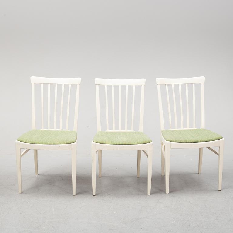 Carl Malmsten, matbord, stolar 4 st, karmstolar 2 st, "Herrgården", Bodafors, 1900-talet andra hälft.