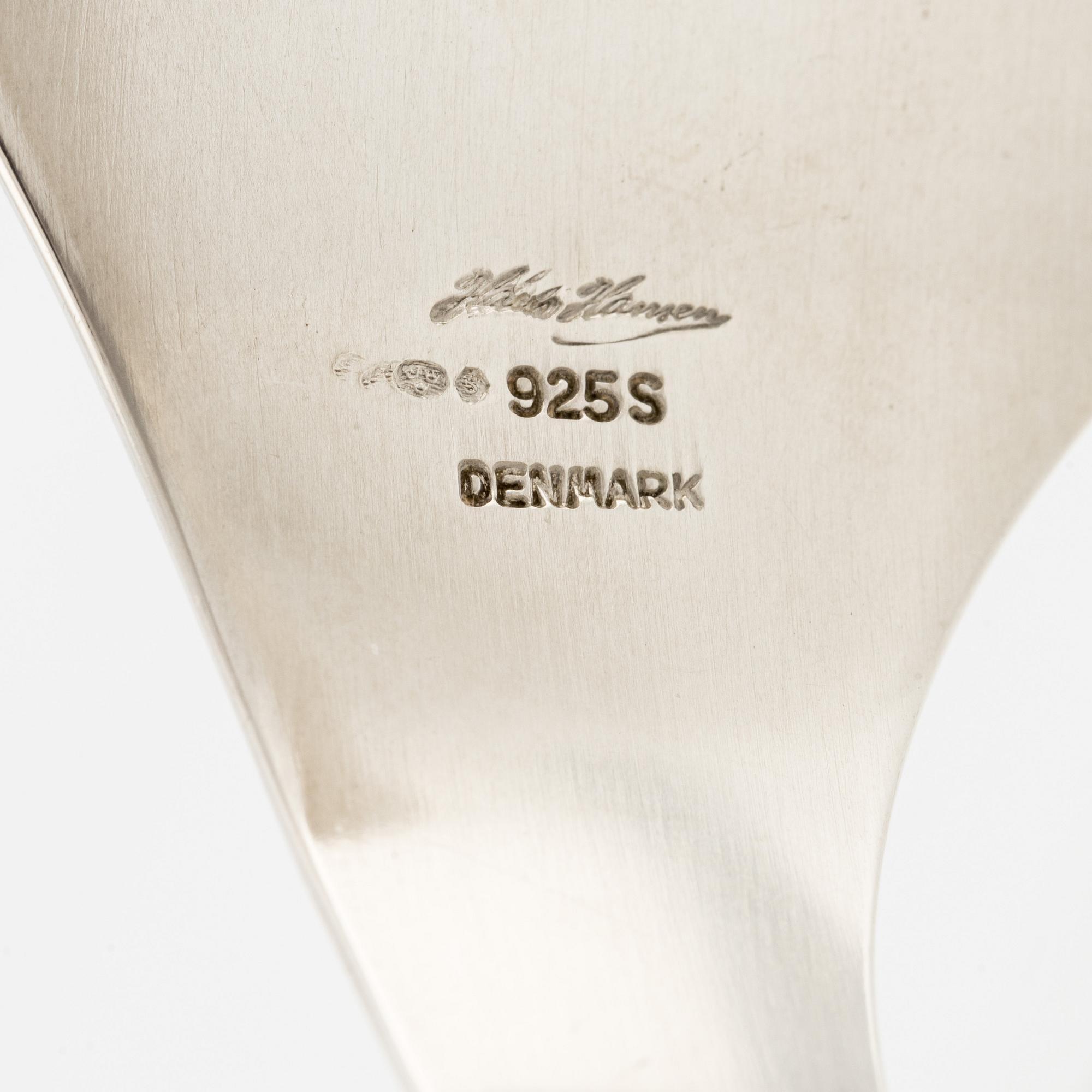 Hans Hansen, a sterling silver bracelet, Denmark.
