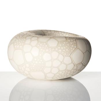 Petra Benndorf, skulptur, "Objekt Gemustert", Tyskland 2017.