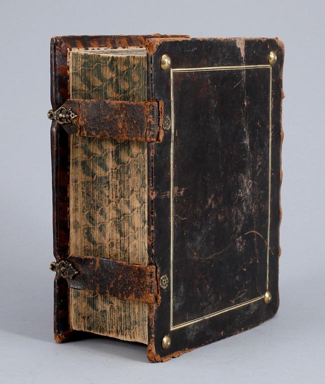BIBEL, thet är, all then Helga Skrifft, på swensko efter konung Friederich then förstas befalning, Norköping 1728.